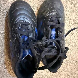 adidas Kids Black and Blue Sneakers